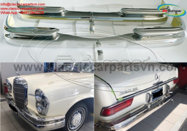 Mercedes W111 W112 Fintail Coupe (1959 – 1968) Bumpers